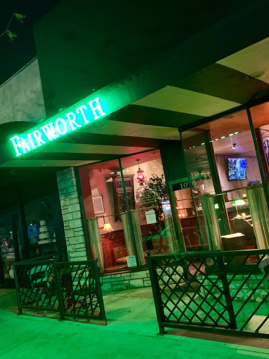 Fairworth | restaurant | 1076 S Fairfax Ave, Los Angeles, CA 90019, USA | 3239391095 OR +1 323-939-1095