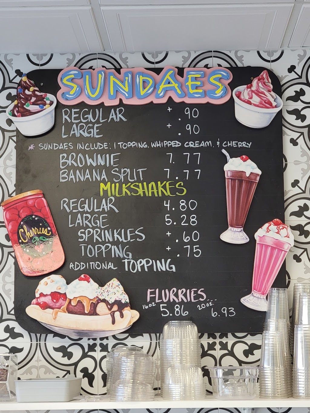 Sundaes Ice Cream Parlor | restaurant | 382 US-46, Budd Lake, NJ 07828, USA | 9735274353 OR +1 973-527-4353