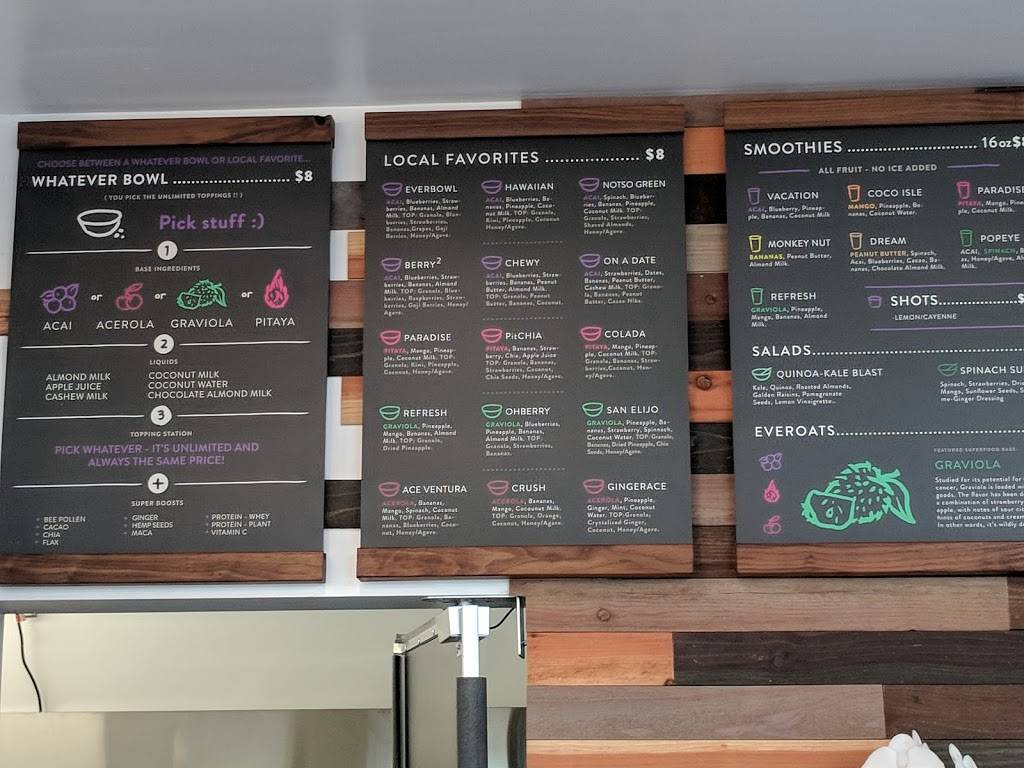 Everbowl | restaurant | 1646 San Elijo Rd S #107, San Marcos, CA 92078, USA | 7607182830 OR +1 760-718-2830