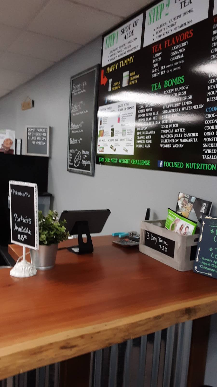 Focused Nutrition | restaurant | 2121 8th Ave, Longview, WA 98632, USA | 3602328565 OR +1 360-232-8565