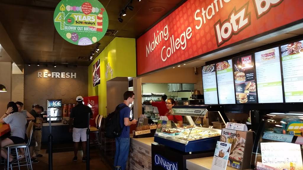 Schlotzskys | bakery | 107 South College Ave, College Station, TX 77840, USA | 9792602867 OR +1 979-260-2867