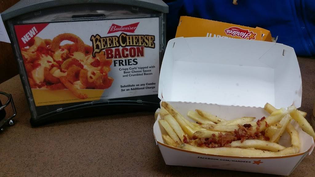 Hardees | restaurant | 1001 US-31, New Whiteland, IN 46184, USA | 3175355399 OR +1 317-535-5399