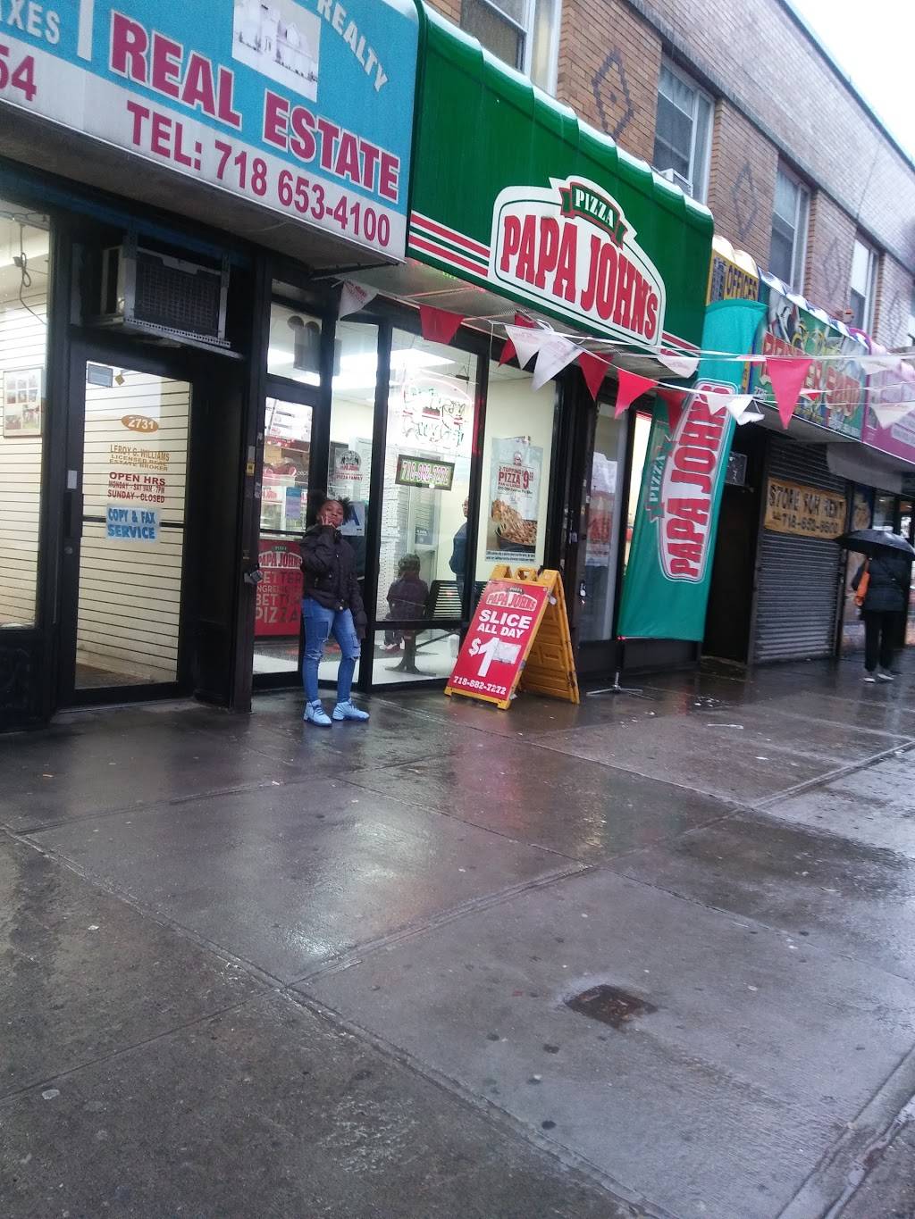 Papa Johns Pizza | restaurant | 2733 White Plains Rd, Bronx, NY 10467, USA | 7188827272 OR +1 718-882-7272