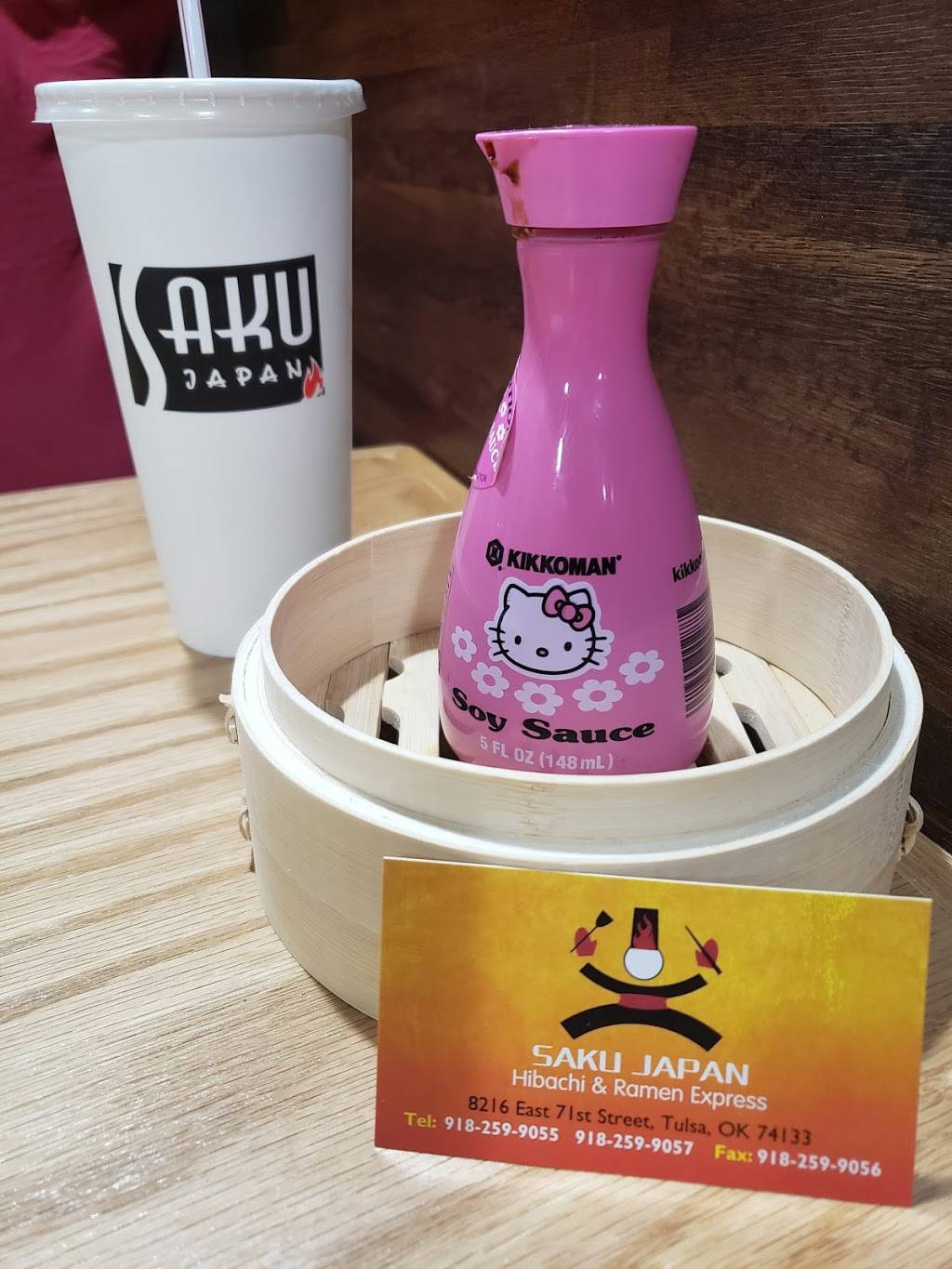 Saku Japan | restaurant | 8216 E 71st St, Tulsa, OK 74133, USA | 9182599055 OR +1 918-259-9055