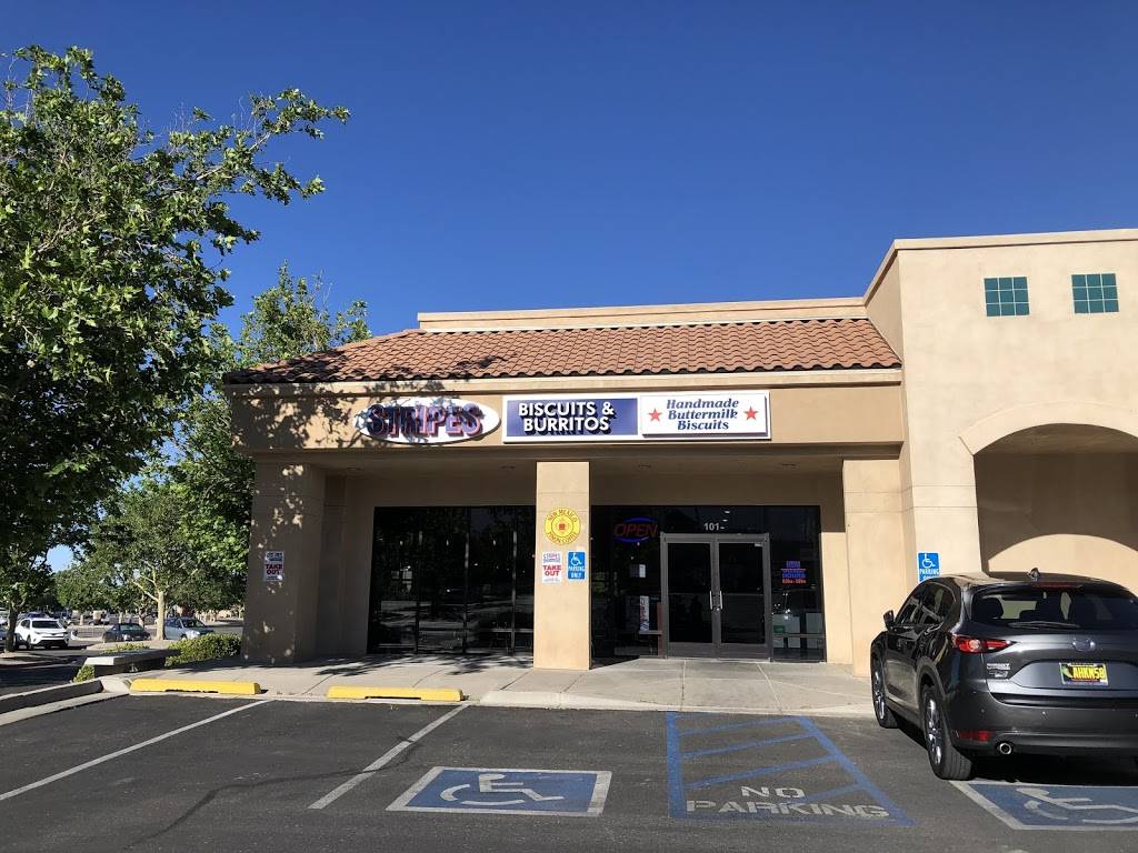 Stripes Biscuits & Burritos | restaurant | 8050 Academy Rd NE #101, Albuquerque, NM 87111, USA | 5058355214 OR +1 505-835-5214