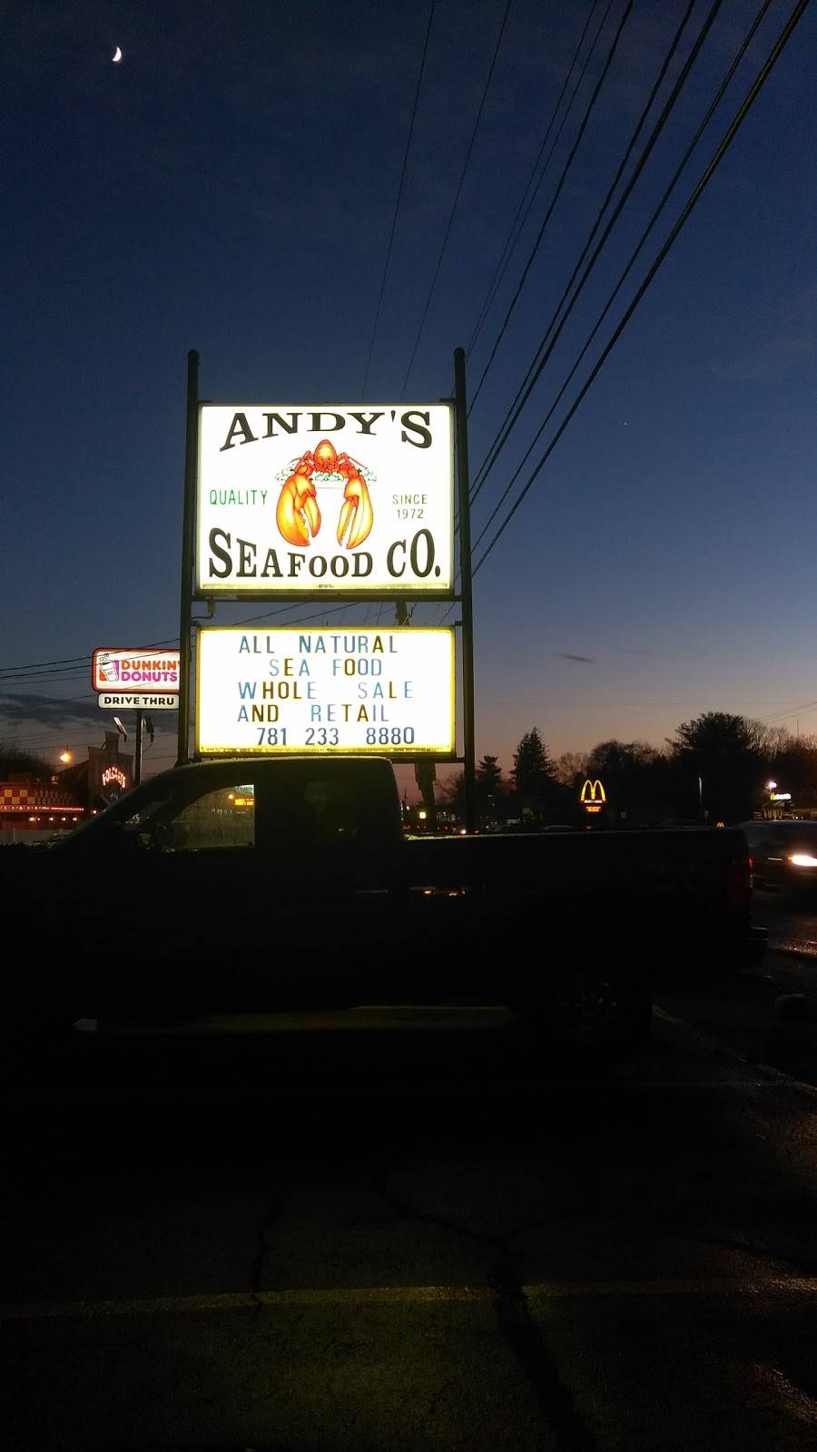 Andys Seafood Co | restaurant | 78 Broadway, Saugus, MA 01906, USA | 7812338880 OR +1 781-233-8880