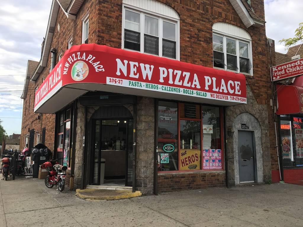 New pizza place | restaurant | 20527 Hollis Ave, Jamaica, NY 11412, USA | 7184795300 OR +1 718-479-5300