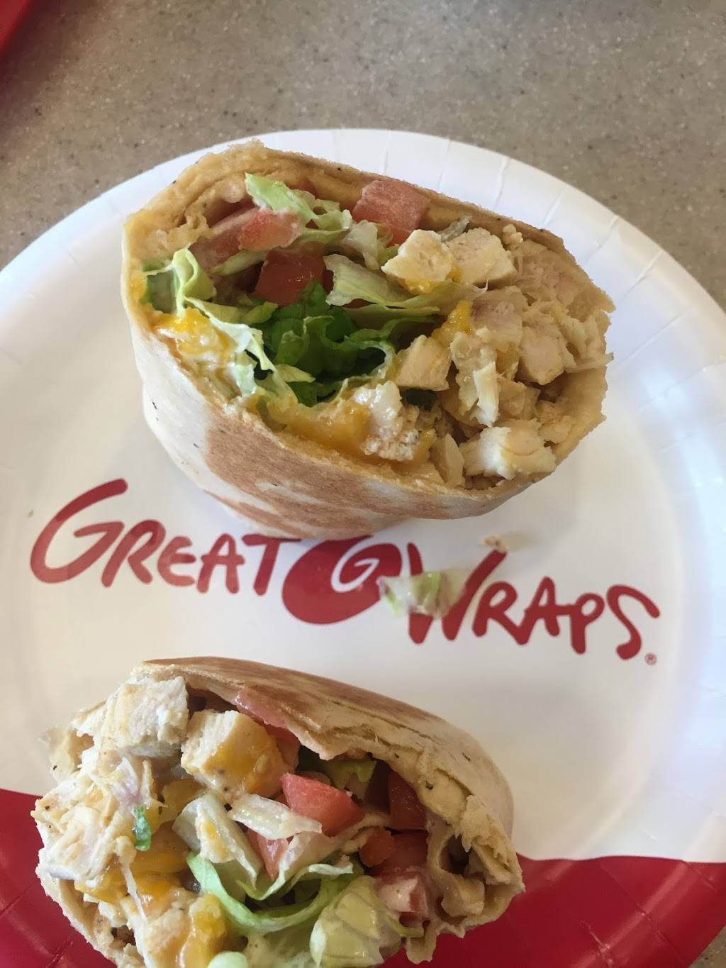 Great Wraps | restaurant | 18511 Outlet Boulevard #800 ST. LOUIS, PREMIUM OUTLETS, Chesterfield, MO 63005, USA | 6367781427 OR +1 636-778-1427