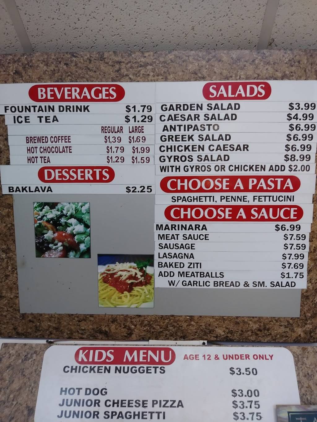 Papas Pizza & Ice Cream Shoppe | restaurant | 190 S Lawrence Blvd, Keystone Heights, FL 32656, USA | 3524788154 OR +1 352-478-8154