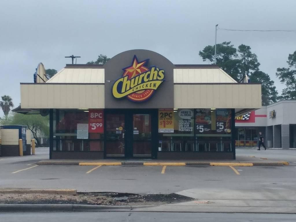 Churchs Chicken | restaurant | 10080 Long Point Rd, Houston, TX 77055, USA | 7134675310 OR +1 713-467-5310
