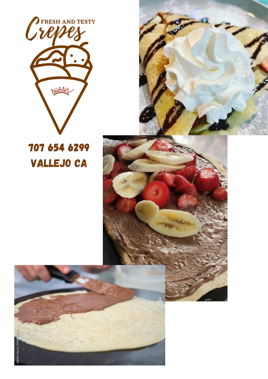 Fresh and tasty Crepes | restaurant | 716 W Gertrude Ave, Richmond, CA 94801, USA | 7076546299 OR +1 707-654-6299
