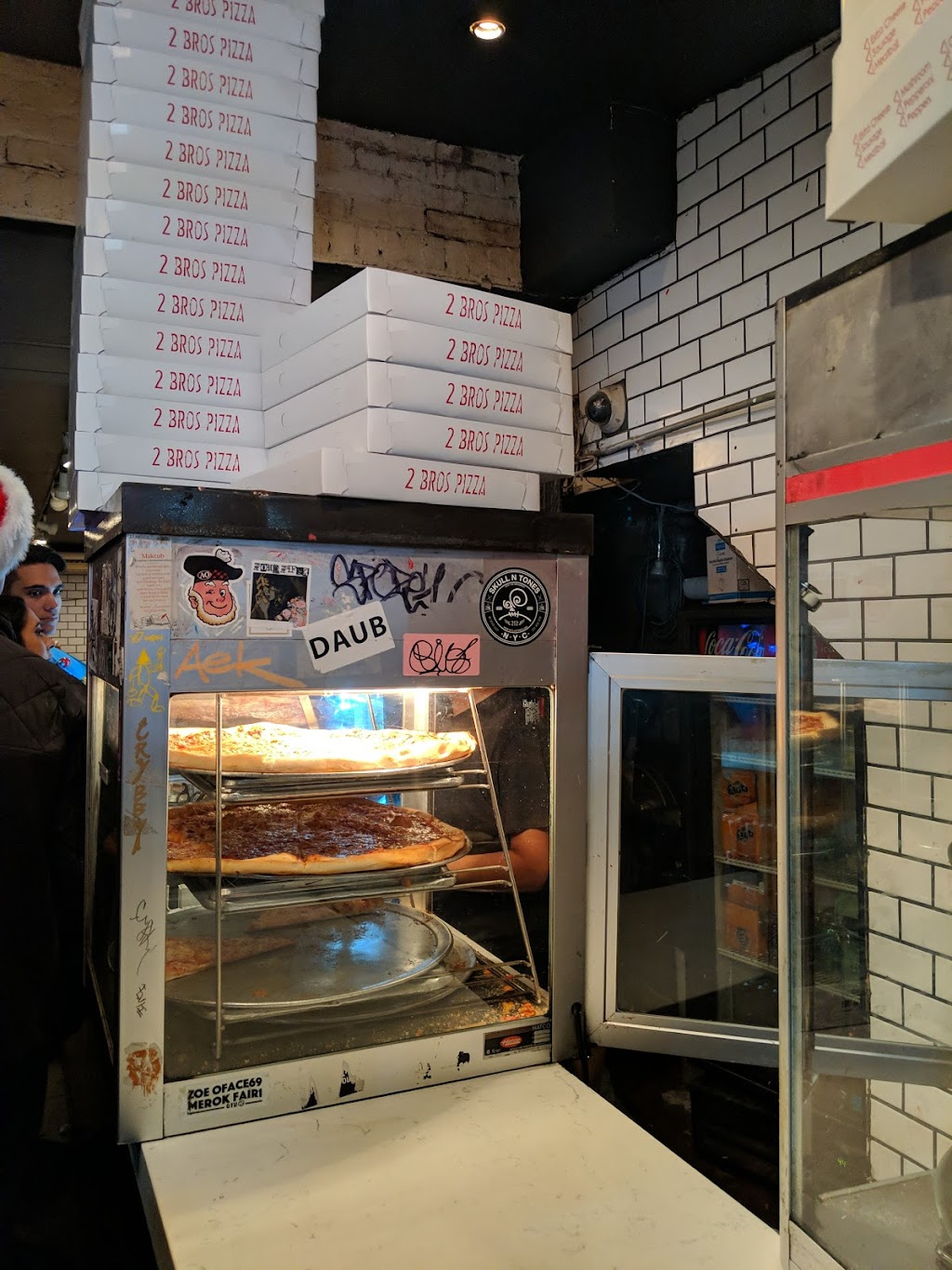 2 Bros Pizza | meal takeaway | 32 St Marks Pl, New York, NY 10003, USA | 2127770600 OR +1 212-777-0600