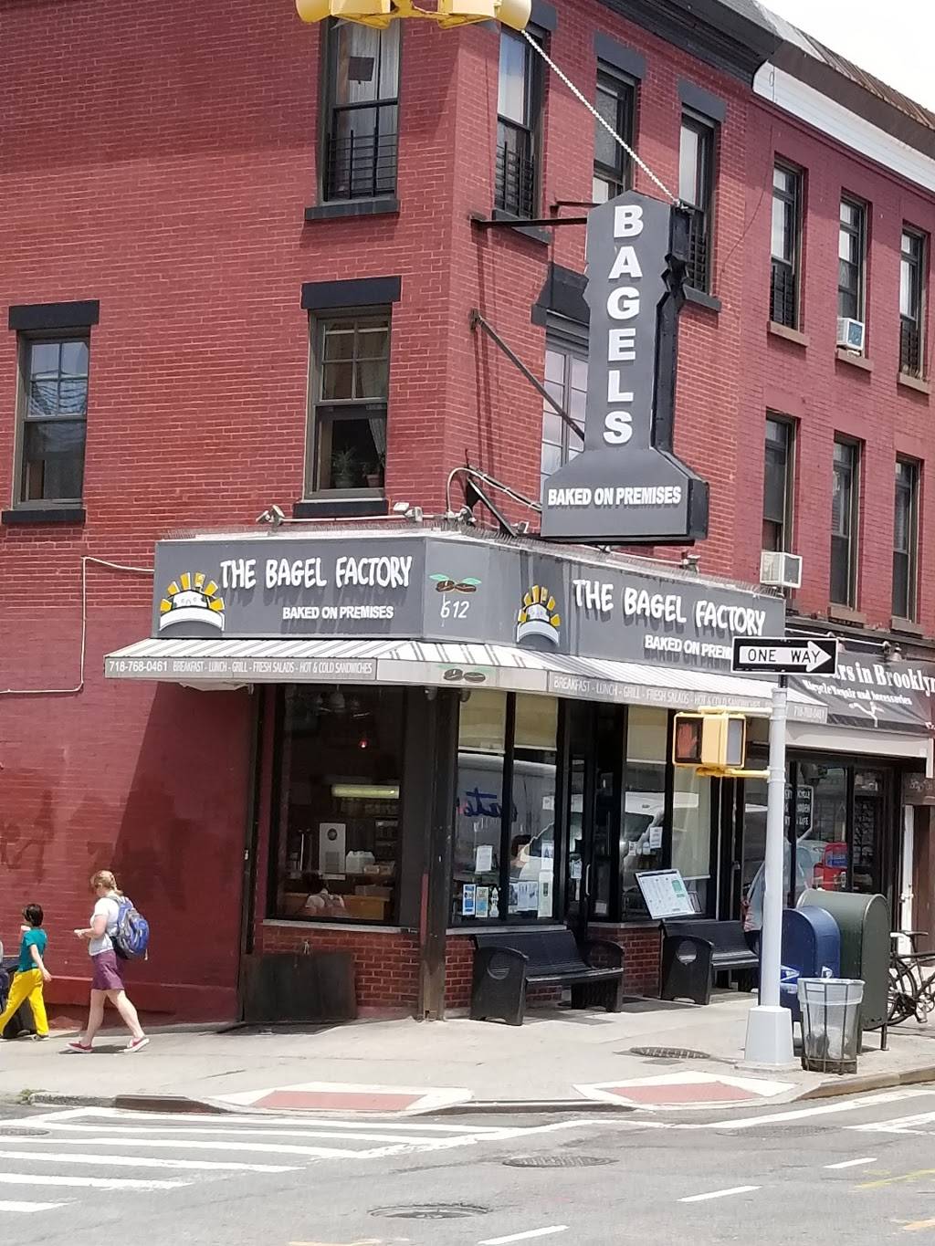 The Bagel Factory | cafe | 612 5th Ave, Brooklyn, NY 11215, USA | 7187680461 OR +1 718-768-0461