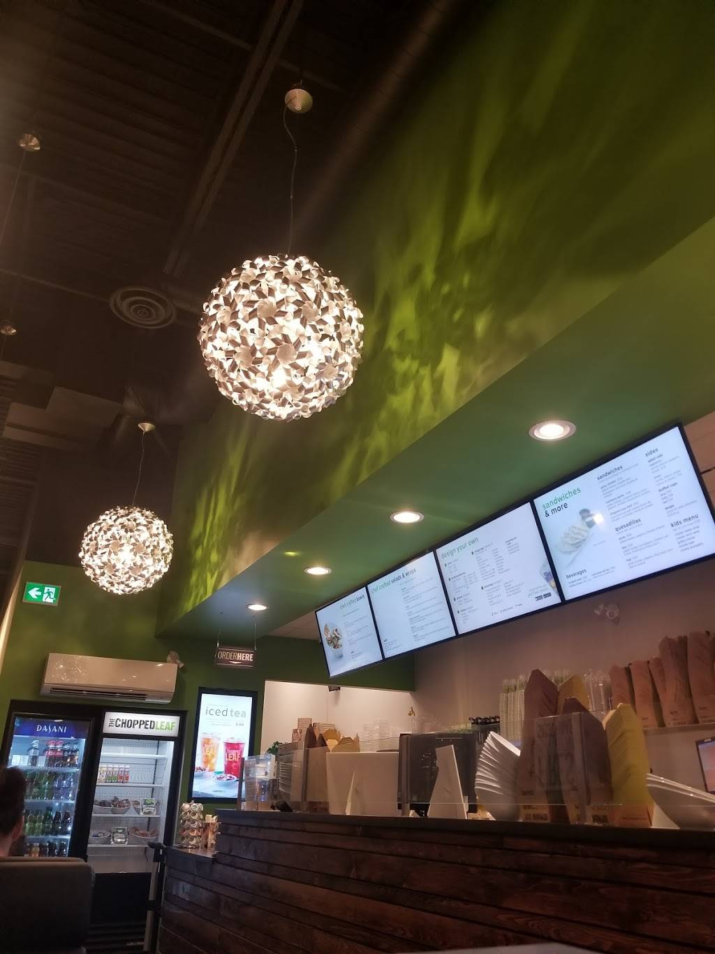 Chopped Leaf | restaurant | 547 Cundles Rd E #3, Barrie, ON L4M 0J7, Canada | 7057262000 OR +1 705-726-2000