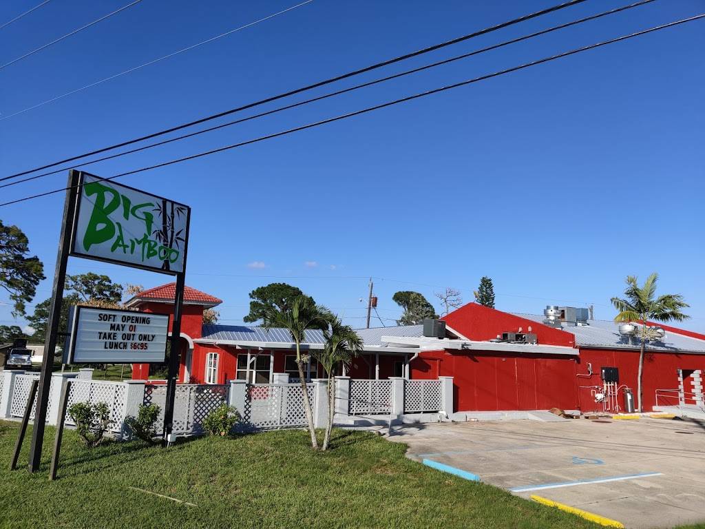 Big Bamboo Asian Fusion | restaurant | 4104 El Jobean Rd, Port Charlotte, FL 33953, USA | 9417638999 OR +1 941-763-8999