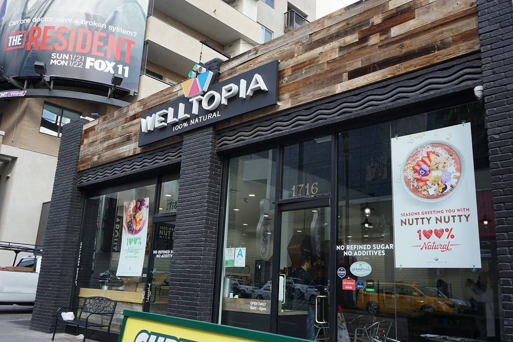 Welltopia | restaurant | 1716 N Highland Ave, Los Angeles, CA 90028, USA | 3238484602 OR +1 323-848-4602