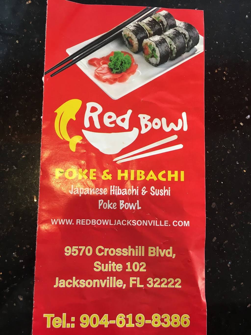 Red bowl poke&hibachi | restaurant | 9570 Crosshill Blvd suite102, Jacksonville, FL 32222, USA | 9046198386 OR +1 904-619-8386