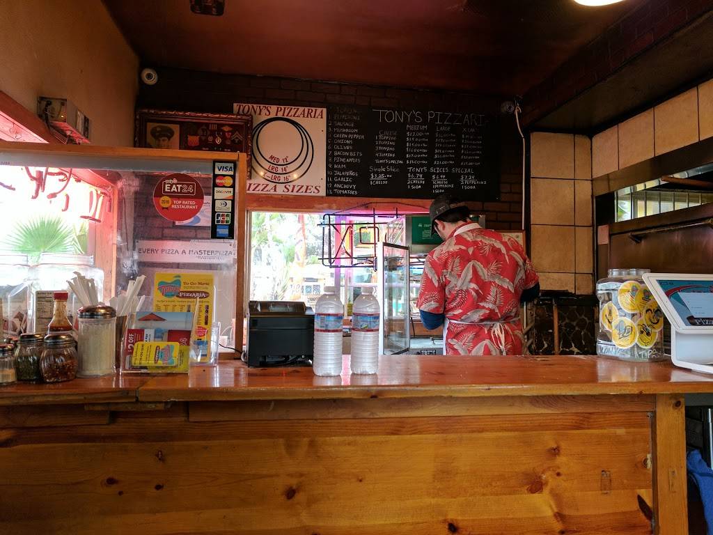 Tonys Pizzaria | restaurant | 186 E Thompson Blvd, Ventura, CA 93001, USA | 8056438425 OR +1 805-643-8425