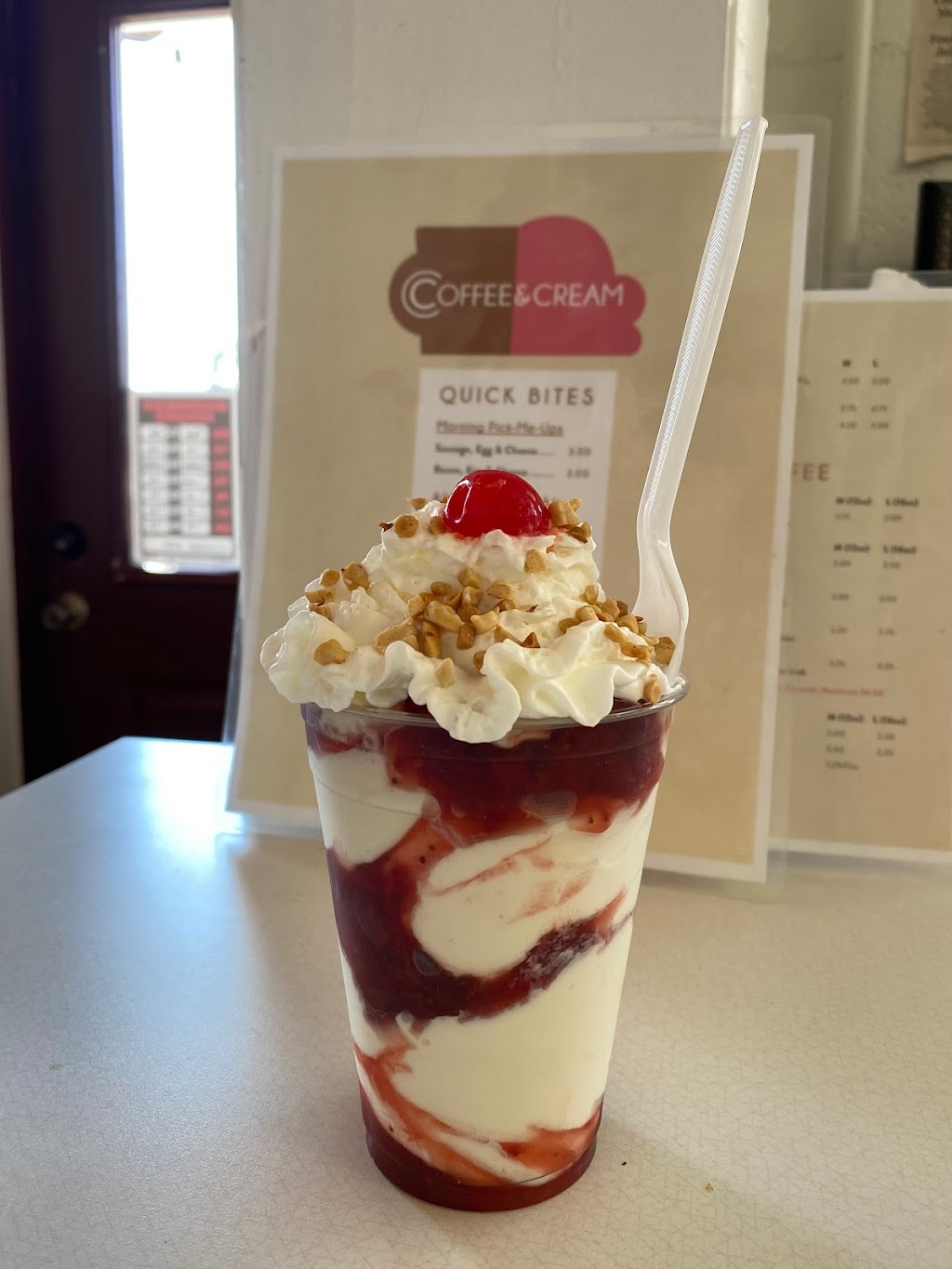 Coffee & Cream | cafe | 510 W Main St, Mecosta, MI 49332, USA | 9899676003 OR +1 989-967-6003