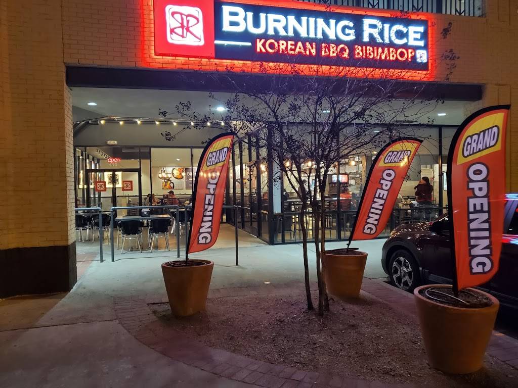 Burning Rice | restaurant | 4701 W Park Blvd Ste 110, Plano, TX 75093, USA | 4699312400 OR +1 469-931-2400