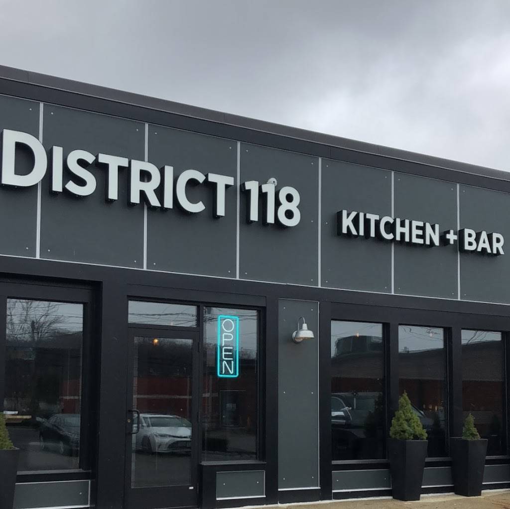 District 118 Kitchen & Bar | restaurant | 118 Needham St, Newton, MA 02464, USA | 6177950136 OR +1 617-795-0136