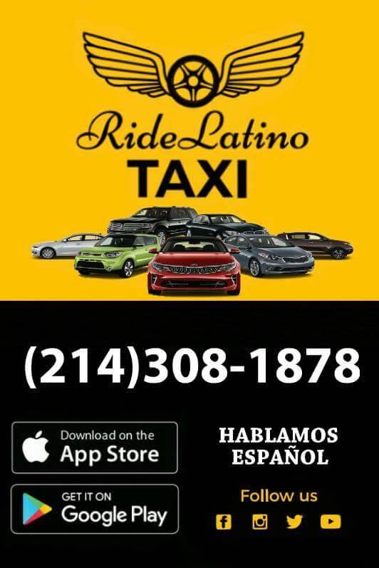 RideLatino - Taxi En Español En Dallas | restaurant | 2351 W Northwest Hwy #1233, Dallas, TX 75220, USA | 2143081878 OR +1 214-308-1878