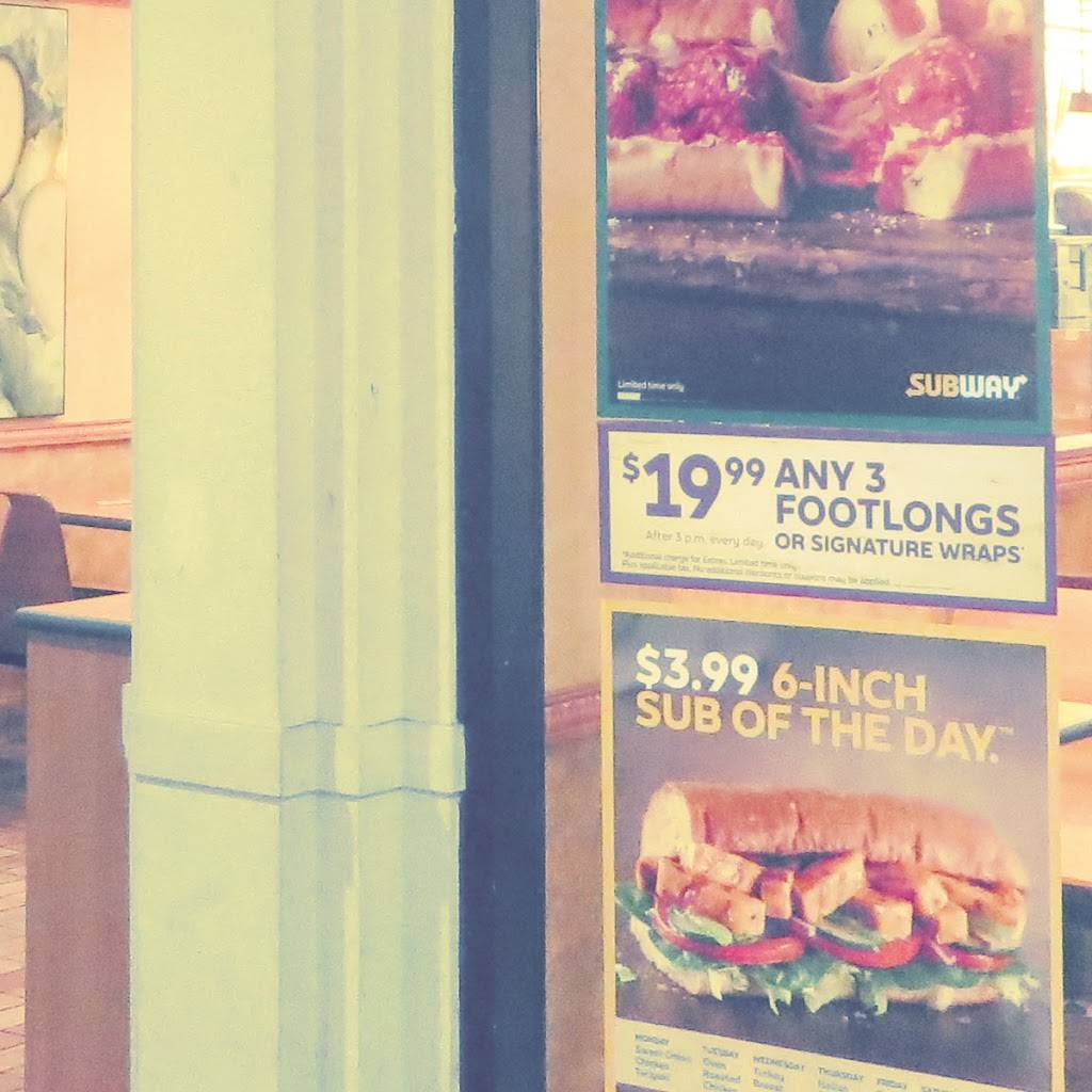 Subway Restaurants | restaurant | 2138 Hilltop Mall Rd, Richmond, CA 94806, USA | 5102237827 OR +1 510-223-7827