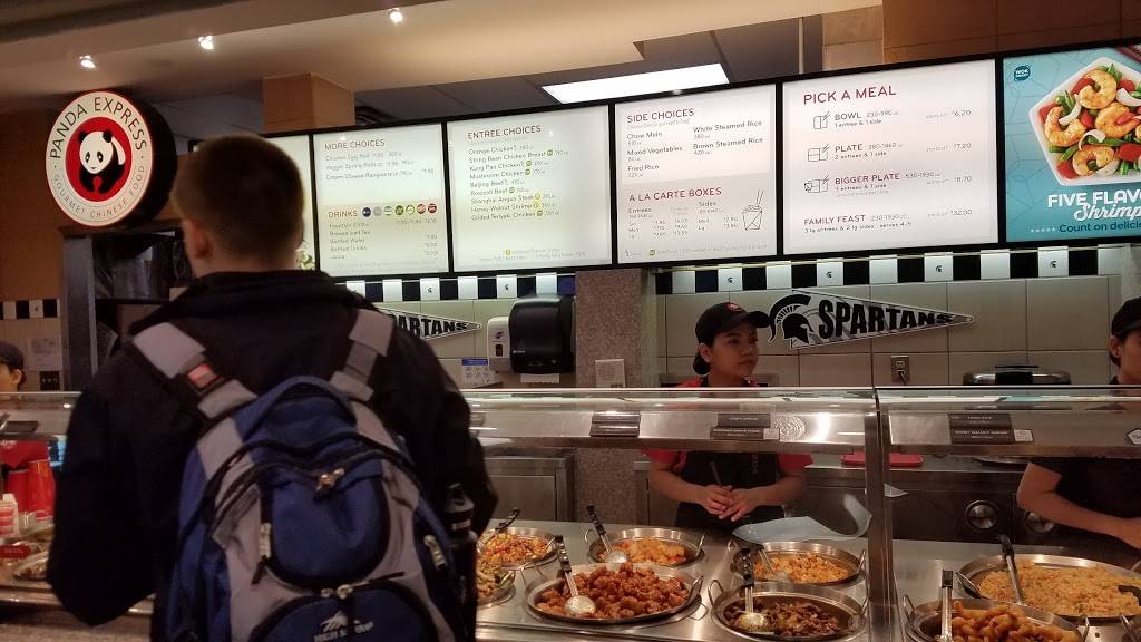 Panda Express | restaurant | 427 N Shaw Ln #125, East Lansing, MI 48824, USA | 5173338893 OR +1 517-333-8893