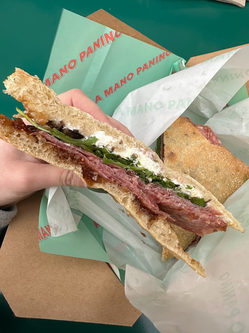 A Mano Panino | restaurant | 1010 N 12th Ave Suite 128, Pensacola, FL 32501, USA | 8504003657 OR +1 850-400-3657