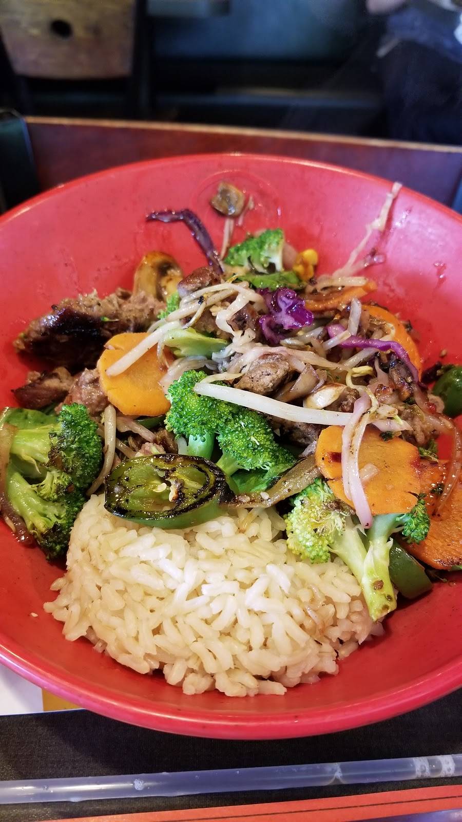 Genghis Grill | restaurant | 9300 Six Pines Dr #100a, The Woodlands, TX 77380, USA | 2813634745 OR +1 281-363-4745