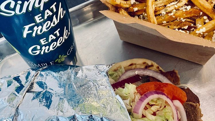 The Simple Greek | restaurant | 1600 Crossways Blvd Suite E, Chesapeake, VA 23320, USA | 7573902887 OR +1 757-390-2887