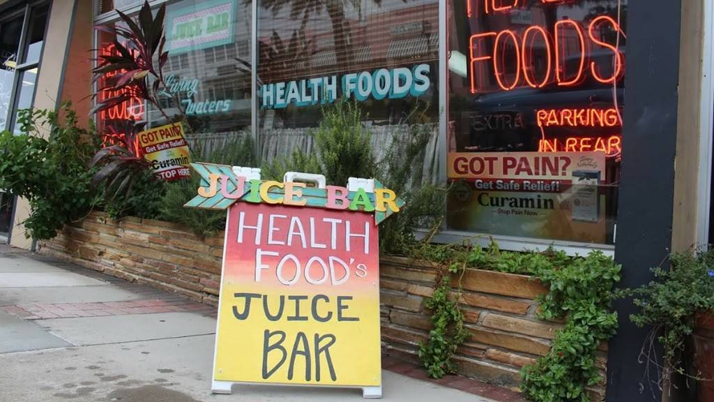 Living Waters Health Food Store and Organic Cafe | restaurant | 141 W Granada Blvd, Ormond Beach, FL 32174, USA | 3866726004 OR +1 386-672-6004