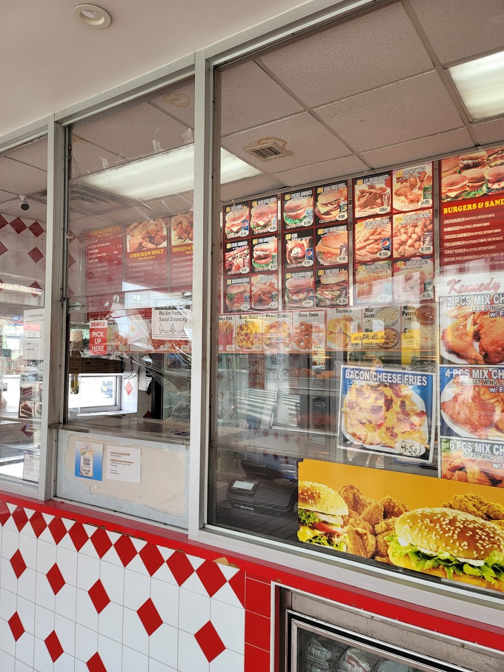 Kennedy fried chicken | restaurant | 1341 Flatbush Ave, Brooklyn, NY 11210, USA | 7182879999 OR +1 718-287-9999