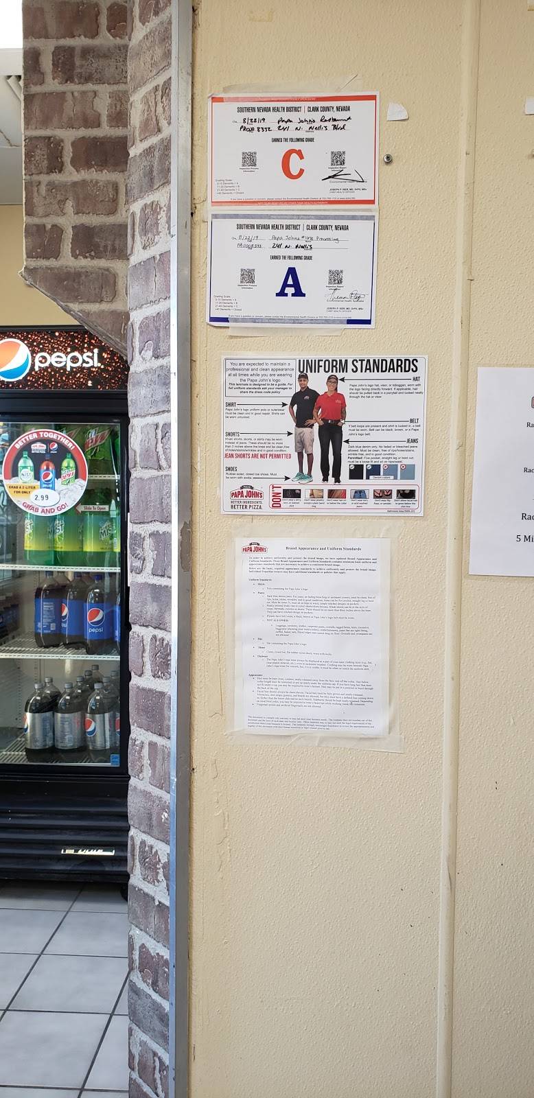Papa Johns Pizza | restaurant | 241 N Nellis Blvd Ste 102, Las Vegas, NV 89110, USA | 7024345252 OR +1 702-434-5252