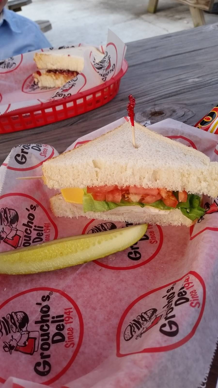 Grouchos Deli | restaurant | 81 Sea Island Pkwy, Beaufort, SC 29907, USA | 8435244545 OR +1 843-524-4545