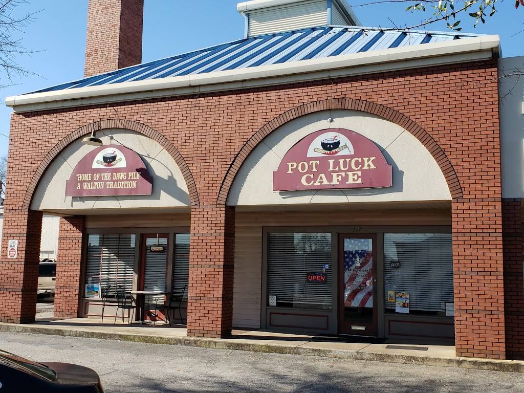 Pot Luck Cafe | cafe | 117 N Midland Ave, Monroe, GA 30655, USA | 7702678229 OR +1 770-267-8229