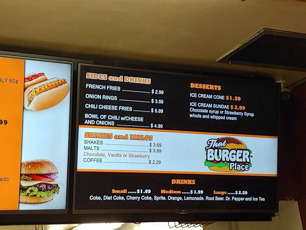 That Burger Place | restaurant | 41819 Big Bear Blvd, Big Bear Lake, CA 92315, USA | 9098780737 OR +1 909-878-0737