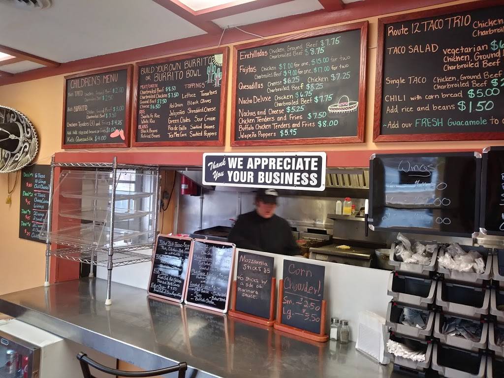 Route 12 Taco | restaurant | 1383 Norwich Rd, Plainfield, CT 06374, USA | 8605648226 OR +1 860-564-8226