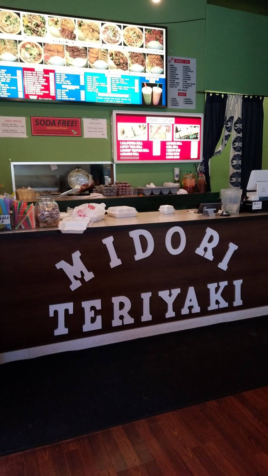 Midori Teriyaki | restaurant | 1912 201st Pl SE #208, Bothell, WA 98012, USA | 4254895955 OR +1 425-489-5955