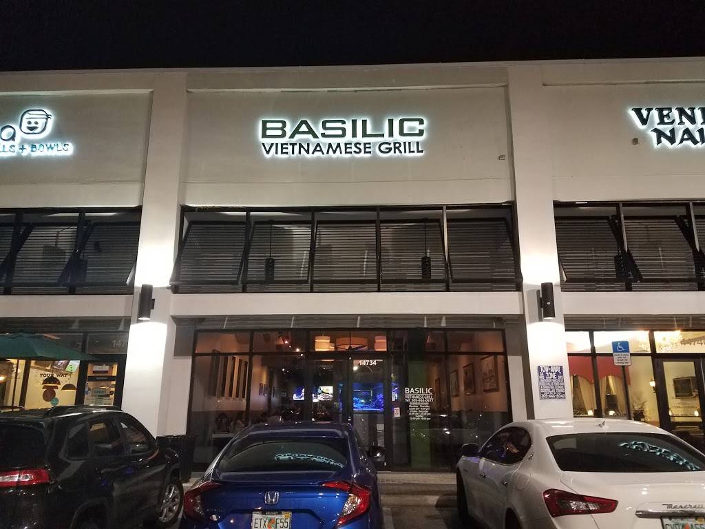 Basilic Vietnamese Grill | restaurant | 14734 Biscayne Blvd, North Miami Beach, FL 33181, USA | 3059440577 OR +1 305-944-0577