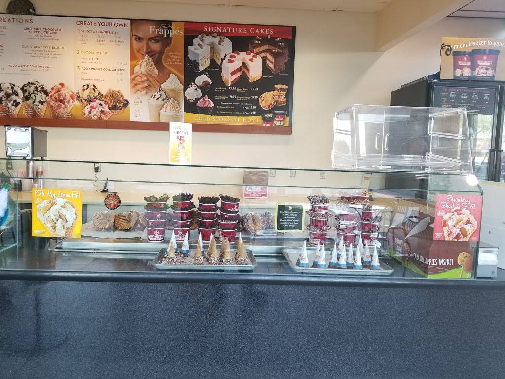 Cold Stone Creamery | bakery | 10210 W McDowell Rd Ste 160, Avondale, AZ 85392, USA | 6239329205 OR +1 623-932-9205