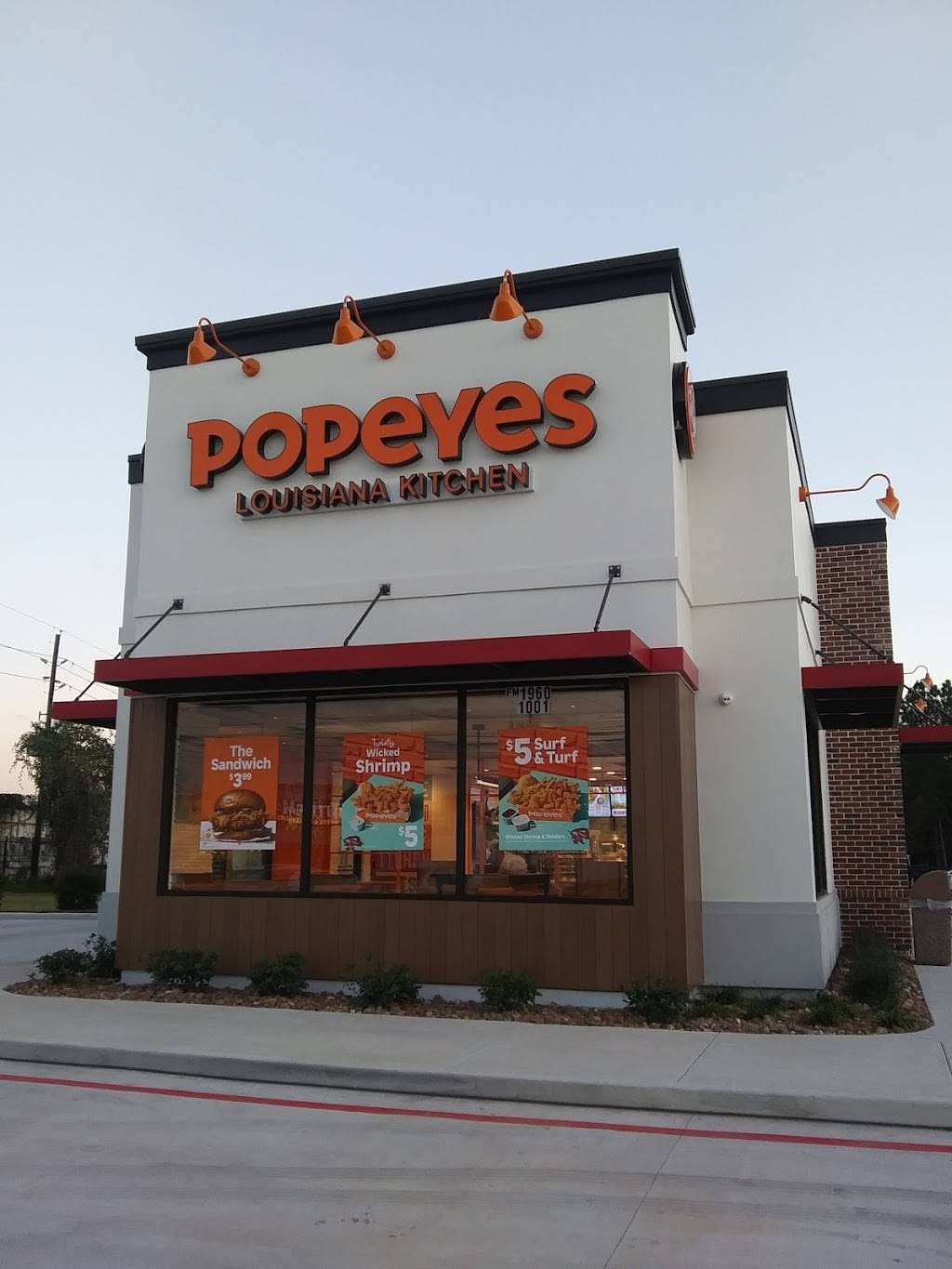Popeyes Louisiana Kitchen | restaurant | Farm to Market 1960 Rd W, Houston, TX 77090, USA | 8326667591 OR +1 832-666-7591