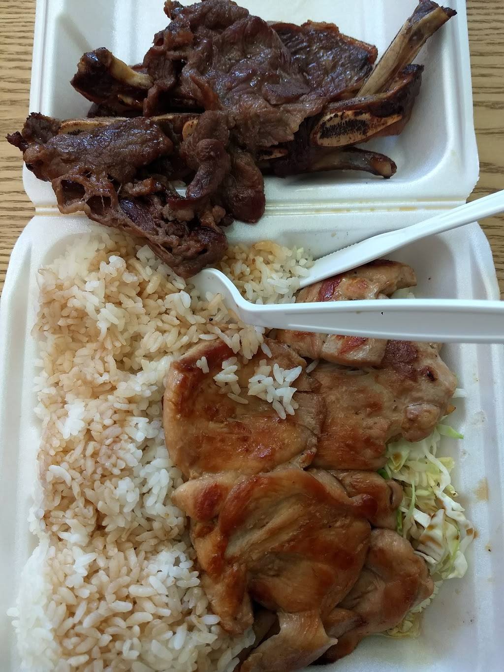 L&L Hawaiian Barbecue | restaurant | 5752 S Fort Apache Rd #105, Las Vegas, NV 89148, USA | 7023839898 OR +1 702-383-9898