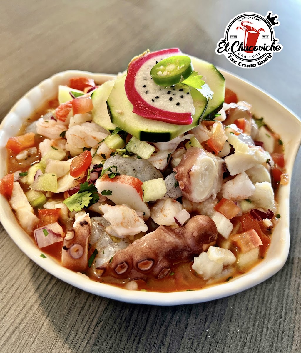 El Chucoviche Mariscos | restaurant | 11470 Montana Ave, El Paso, TX 79936, USA | 9152496494 OR +1 915-249-6494