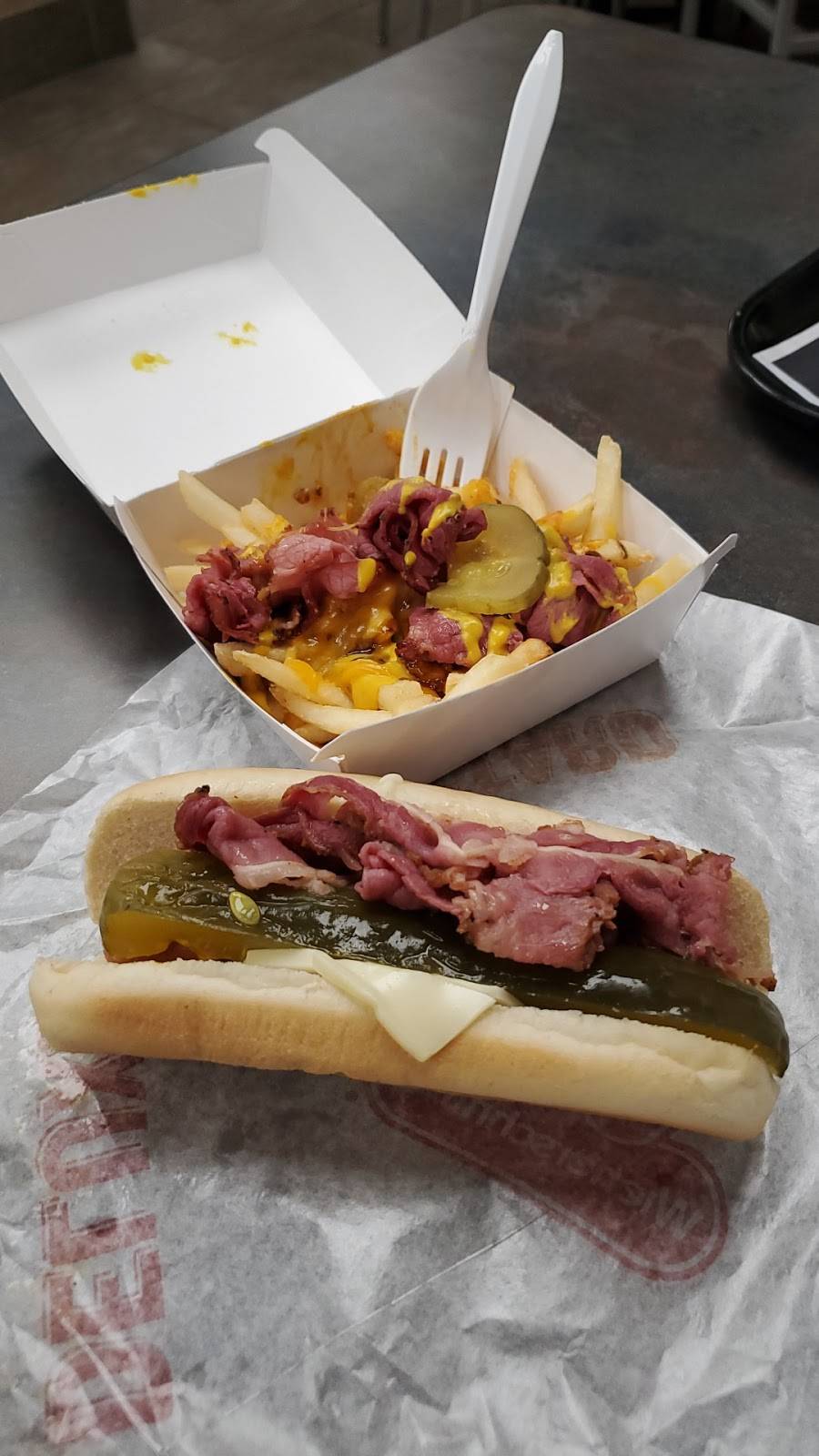 Wienerschnitzel | restaurant | 1760 S Rainbow Blvd, Las Vegas, NV 89102, USA | 7028773314 OR +1 702-877-3314