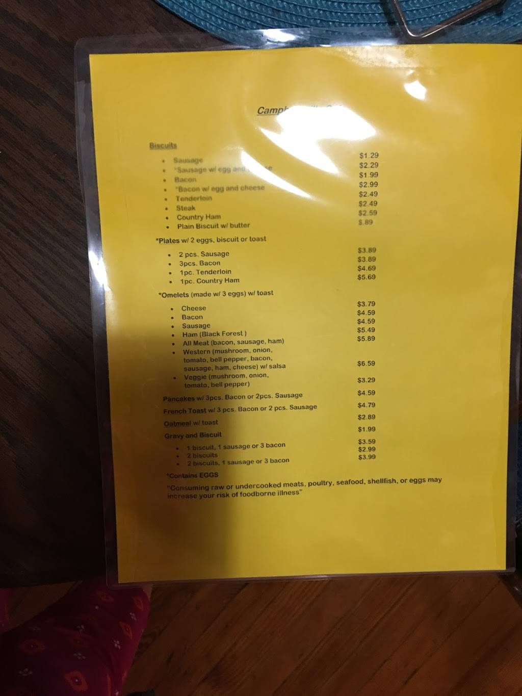 Campbellsville Cafe | restaurant | 10720 Campbellsville Rd, Pulaski, TN 38478, USA | 9312071373 OR +1 931-207-1373