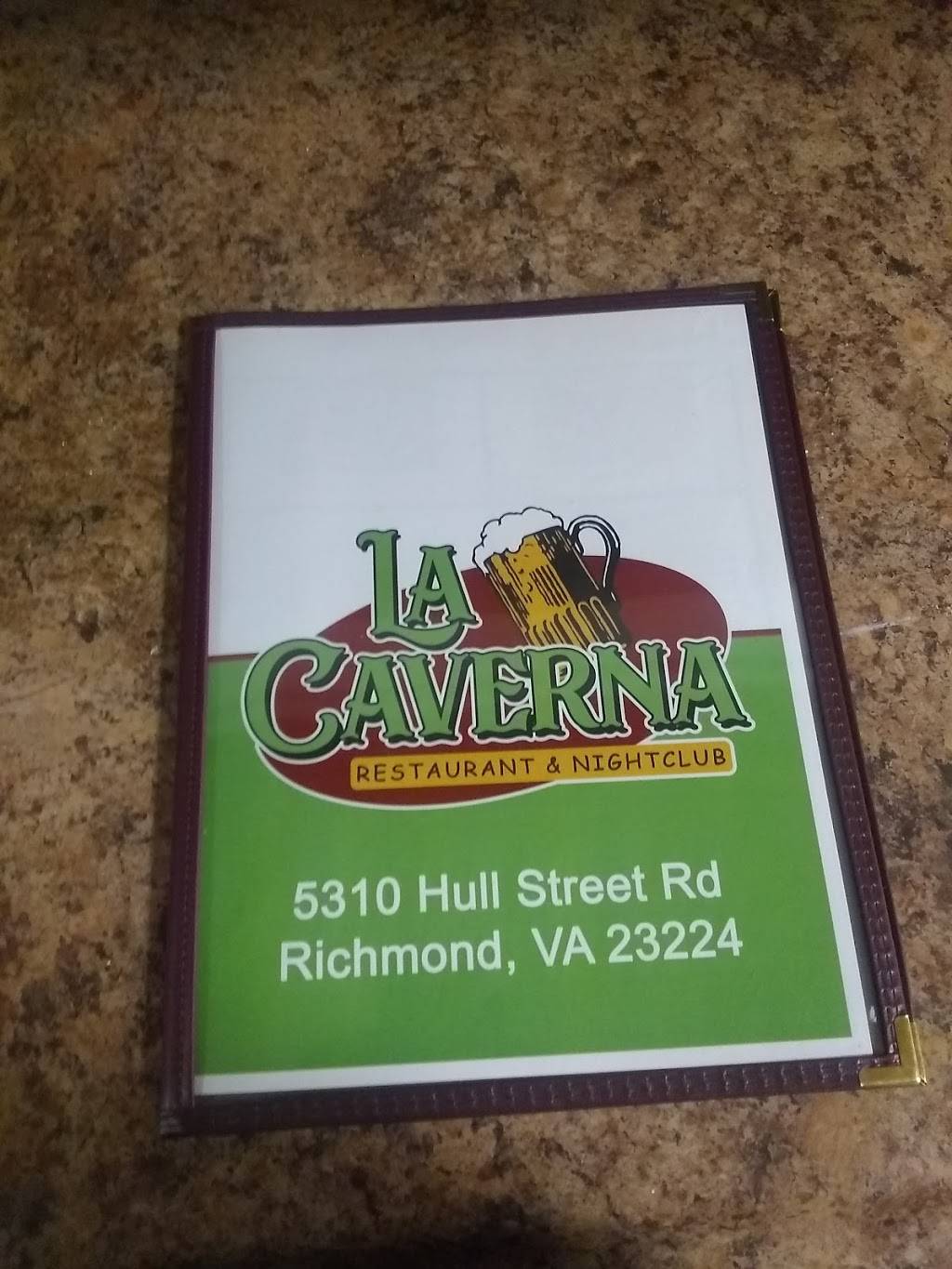 La Caverna Restaurant & Night Club | restaurant | 5310 Hull Street Rd H, Richmond, VA 23224, USA | 8045549098 OR +1 804-554-9098