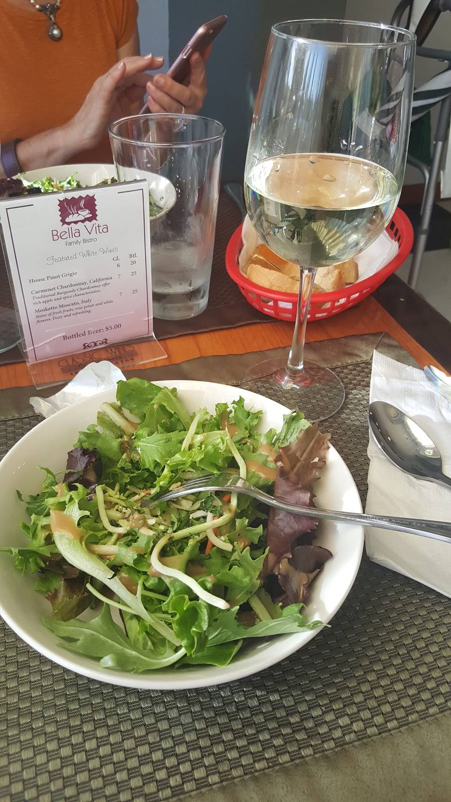 Bella Vita Family Bistro | restaurant | 735 Texas St suite b, Fairfield, CA 94533, USA | 7074273663 OR +1 707-427-3663