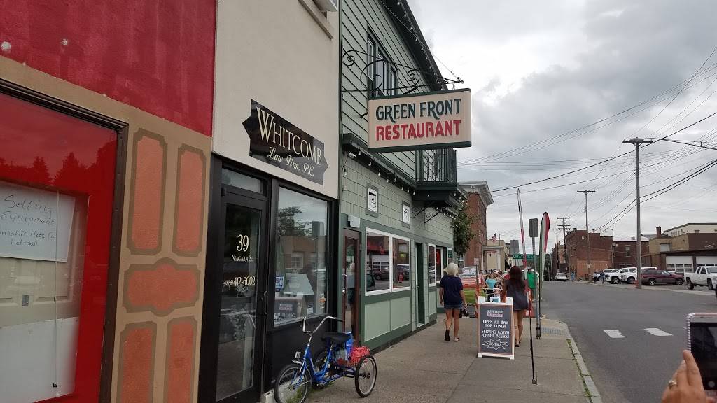 Green Front | restaurant | 35 Niagara St, Canandaigua, NY 14424, USA | 5853947015 OR +1 585-394-7015