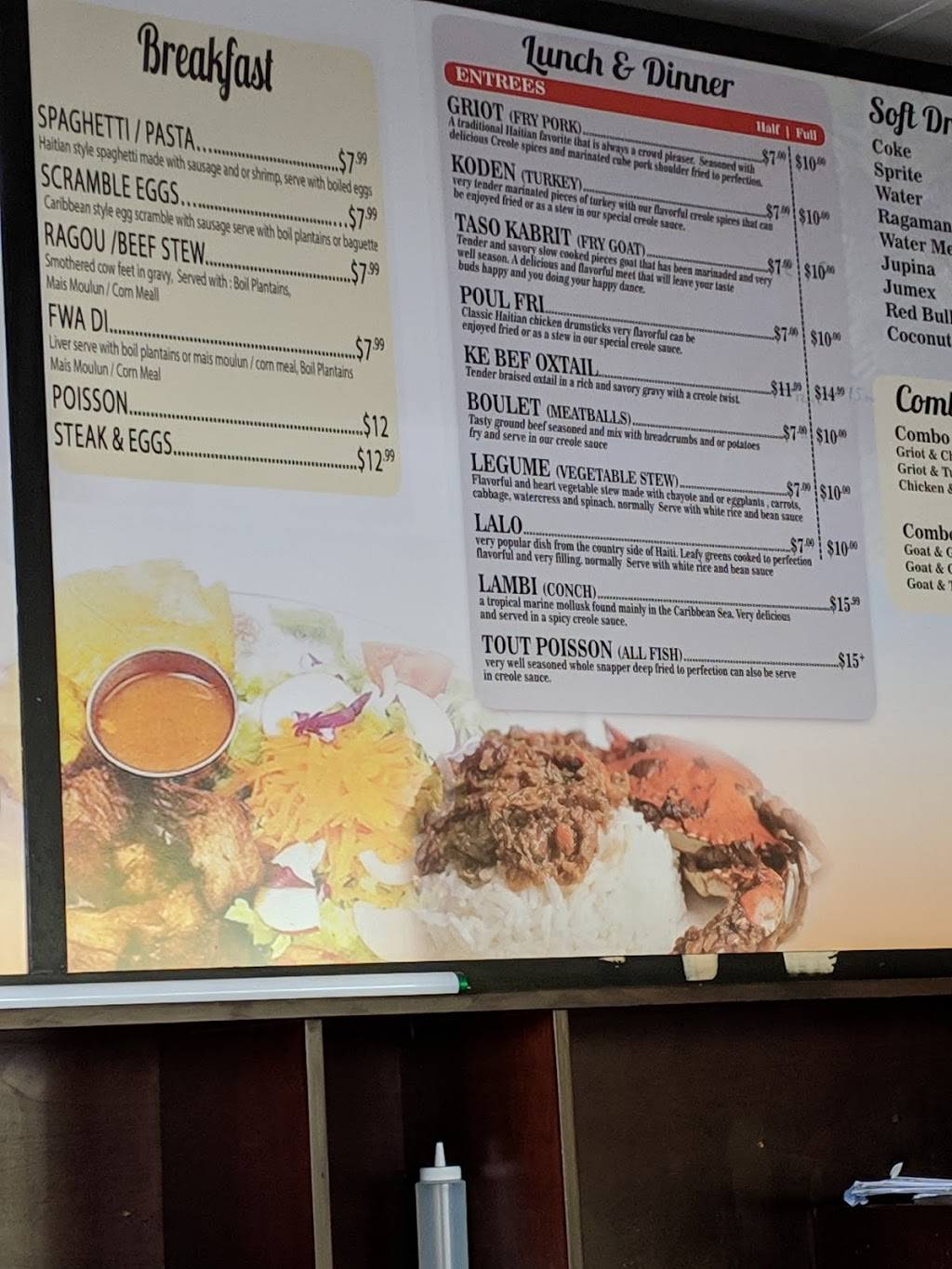 Griot Caribbean Take Out | restaurant | 2337, 1558 Palm Beach Lakes Blvd #5, West Palm Beach, FL 33401, USA | 5618474963 OR +1 561-847-4963